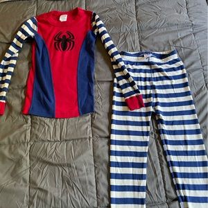 Hanna Andersson Marvel Spider-Man pajamas size 6-7